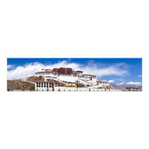 Foto palácio de Potala em Lhasa - Tibete