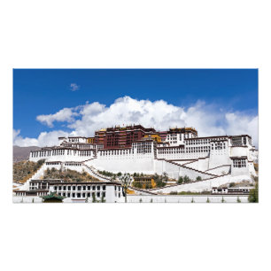 Foto palácio de Potala em Lhasa - Tibete