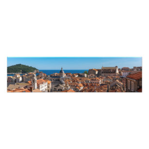 Foto Panorama da cidade de Dubrovnik - Croácia