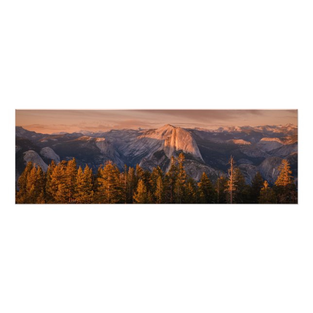 Foto Panorama de Half Dome e High Sierra (Frente)