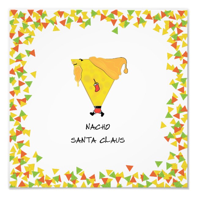 Foto Papais noeis Nacho com Chips (Frente)