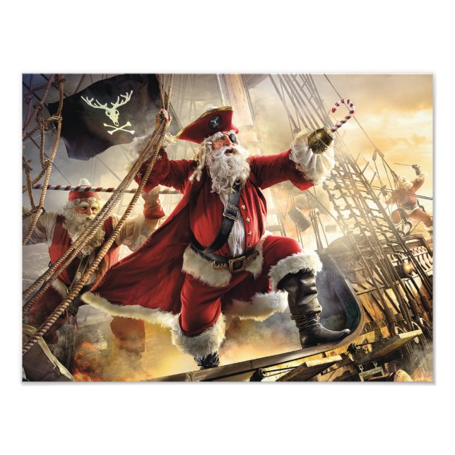 Foto Papais noeis piratas (Frente)