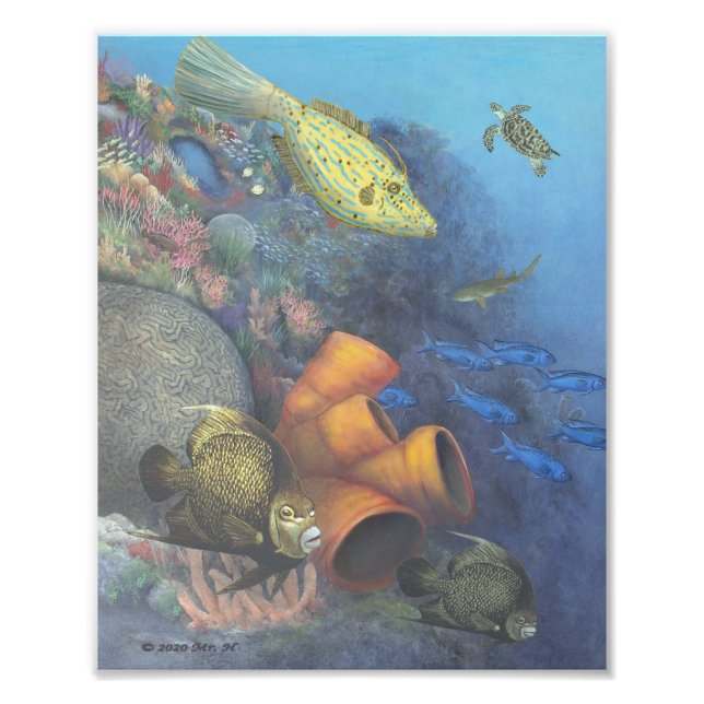 Foto Papais noeis Rosa Wall 2 Fine Art Impressão (Frente)