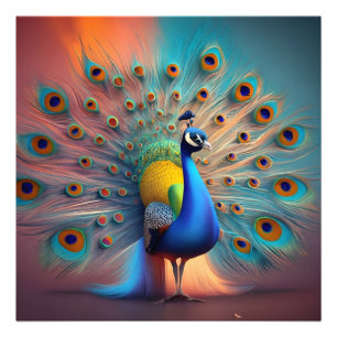 Foto Papel de parede de pavão