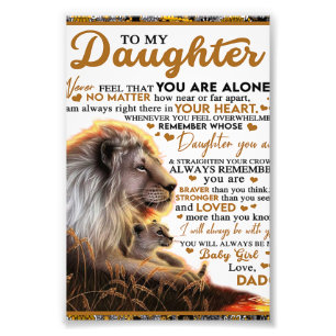 Foto Para Minha Filha, Presente De Aniversário Da Filh