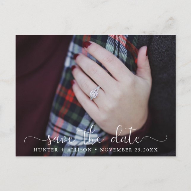 Foto para salvar o cartão de data (Frente)