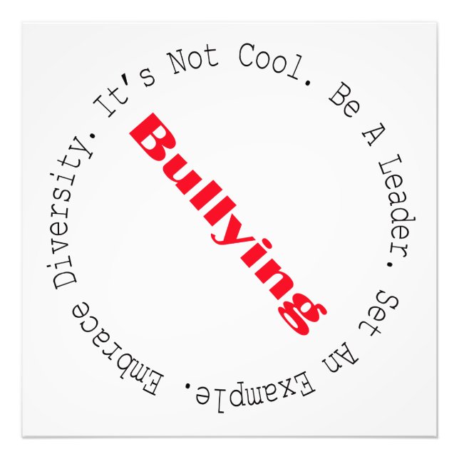 Foto Parar o Bullying por Shirley Taylor (Frente)