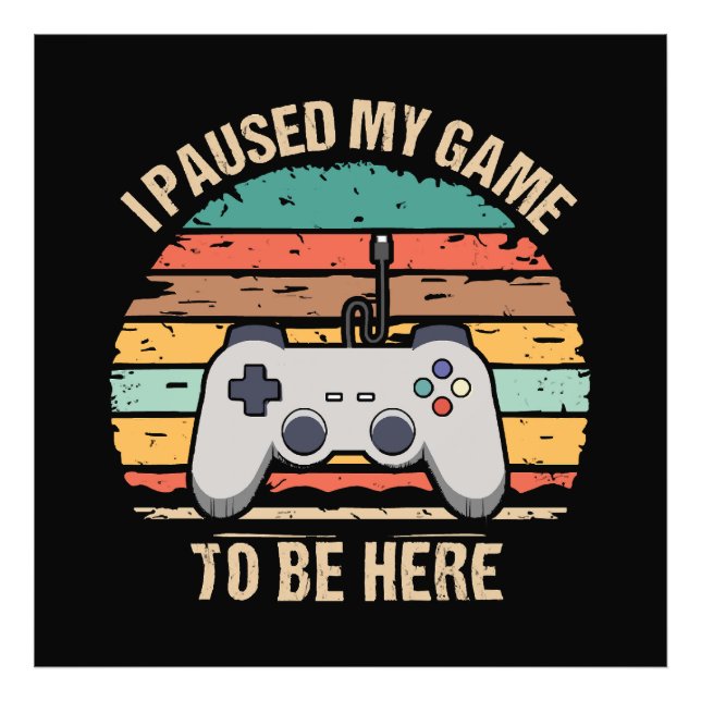 Foto Parei Meu Jogo Para Estar Aqui (Frente)