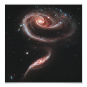 Foto Pares da galáxia do Arp 273 (telescópio de Hubbl