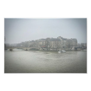 Foto Paris Ile Santo-Louis numa manhã de inverno feliz