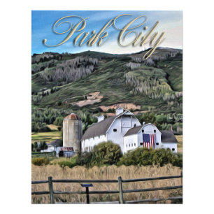 Foto Park City Barn Art de Leslie Harlow