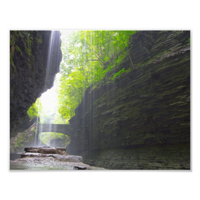 Foto Parque Estadual Watkins Glen, Nova Iorque (Frente)