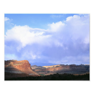 Foto Parque Nacional Capitol Reef, Utah. EUA. Cúmulus