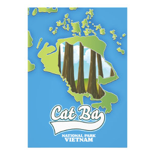 Foto parque nacional cat ba mapa de viagem vietnam 
