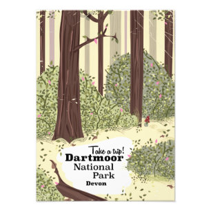 Foto parque nacional de Dartmoor, Devon viagem vintage