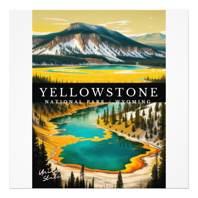 FOTO PARQUE NACIONAL DE YELLOWSTONE (Frente)