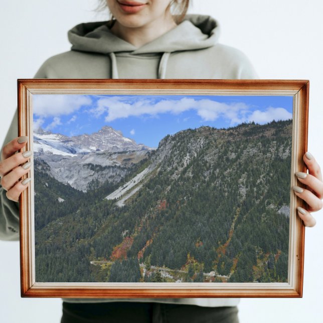 Foto Parque Nacional Mount Rainier Cânion Cênico (In Situ (Framed))