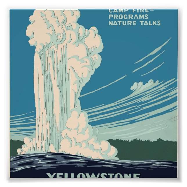 Foto Parque Nacional Yellowstone (Frente)