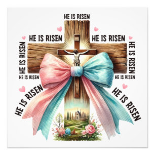 Foto Páscoa Ele está erguendo Jesus Cristo Ressureção