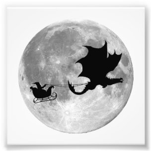 Foto Passeio do trenó do cavaleiro do dragão de Papai