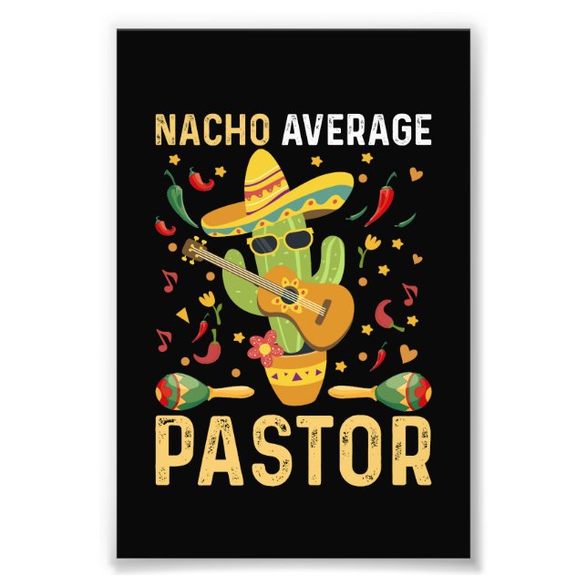 Foto Pastor Médio Nacho Líder Religioso Cinco De Maio (Frente)