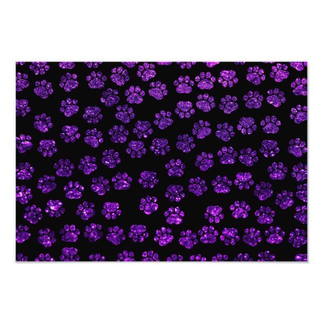 Foto Patas Roxas, Pás Luminosas, Lâmpadas Roxas, Cão (Frente)