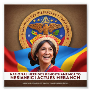 Foto Patrimônio Nacional Hispânico Mês 3d