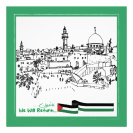 Foto Patrimônio Palestiniano e Esperança: Voltaremos