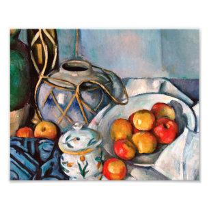 Foto Paul Cezanne - A Vida Continua Com Maçãs