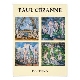 Foto Paul Cezanne - Seleção de Bathers Masterworks