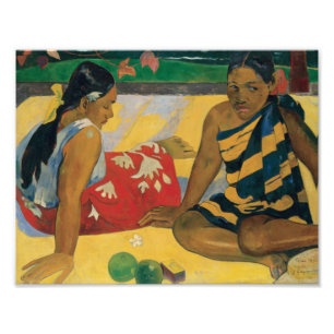 Foto Paul Gauguin - Parau Api. Que notícia