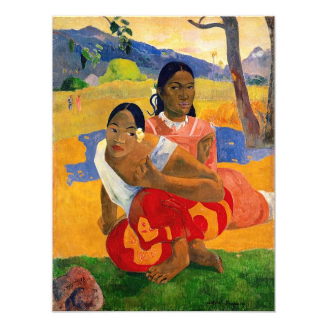 Foto Paul Gauguin - Quando Você Vai Casado? (Frente)