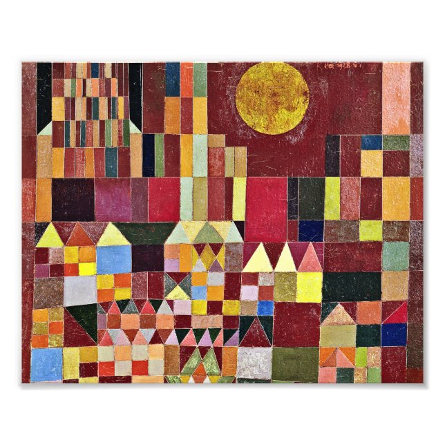 Foto Paul Klee - Castelo E Sol (Frente)