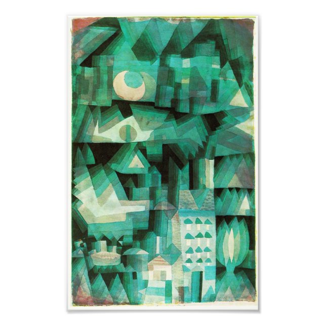 Foto Paul Klee Dream City Impressão (Frente)