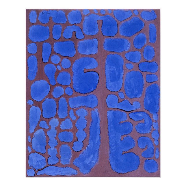 Foto Paul Klee, Fim de Tarde Olhando Para Fora... (Frente)
