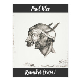 Foto Paul Klee Sketch Komiker (a máscara)
