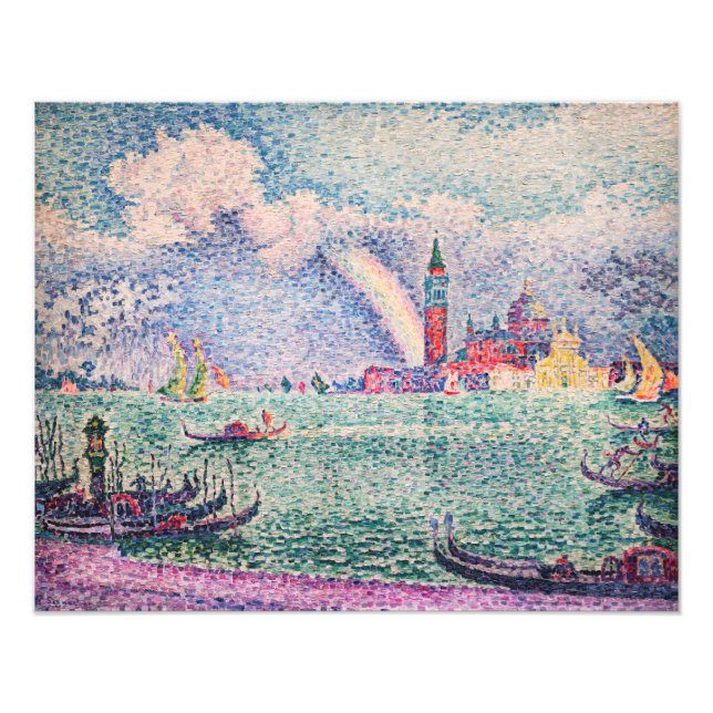 Foto Paul Signac - Arco-Íris, Veneza (Frente)
