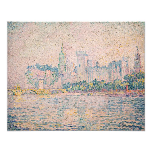 Foto Paul Signac - Avinhão, Manhã (Frente)