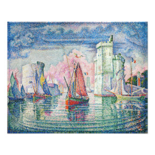 Foto Paul Signac - Entrada do Porto de La Rochelle
