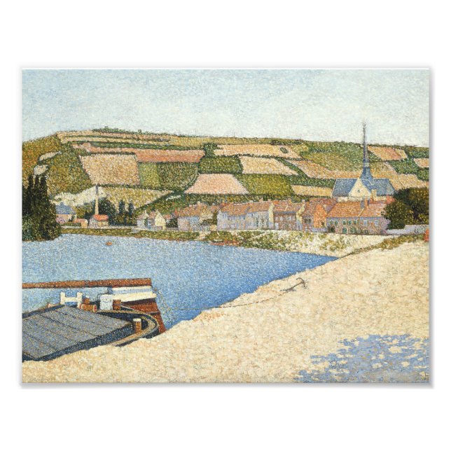 Foto Paul Signac - Les Andelys, Cote d'Aval (Frente)