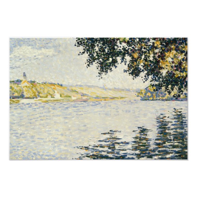 Foto Paul Signac - Vista do Sena em Herblay (Frente)