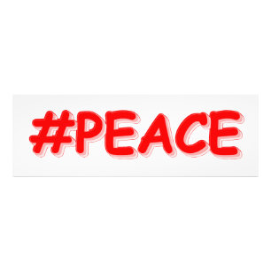 Foto "#PAZ" Design. Compre agora