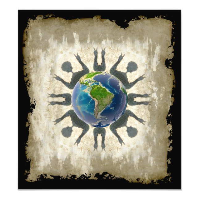 Foto Paz Mundial II (Frente)