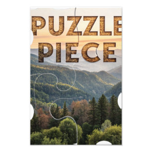 Foto "Peça de Puzzle" Natureza - Floresta & montanha 