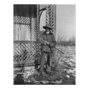 Foto Pecuarista Cowboy ou Fora da Lei Canadense do Velh