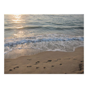Foto Pegadas na areia