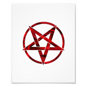 Foto Pentagrama do Diabo Vermelho