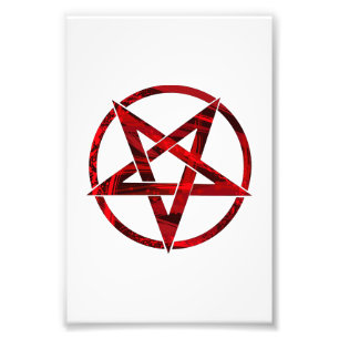 Foto Pentagrama do Diabo Vermelho