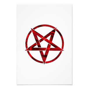 Foto Pentagrama do Diabo Vermelho