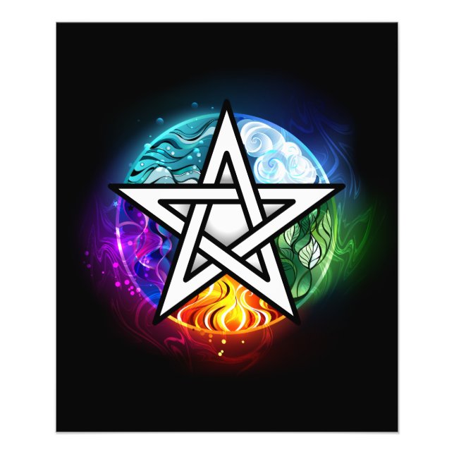 Foto Pentagrama do Wiccan (Frente)